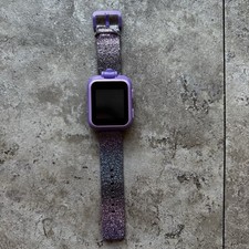 PlayZoom Kids Smartwatch Model A0091 Purple Glitter Band   Camera, Games