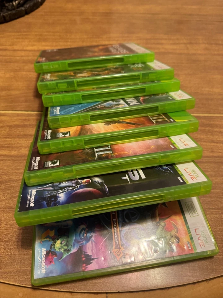 Microsoft XBOX 360 lote de 8 videojuegos completos CIB Fable, Mass, 3 Gears of War Foto 3 de 4