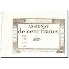 [#215790] Francia, 100 Francs, 1794-1795, Lassia, EBC, KM:A78