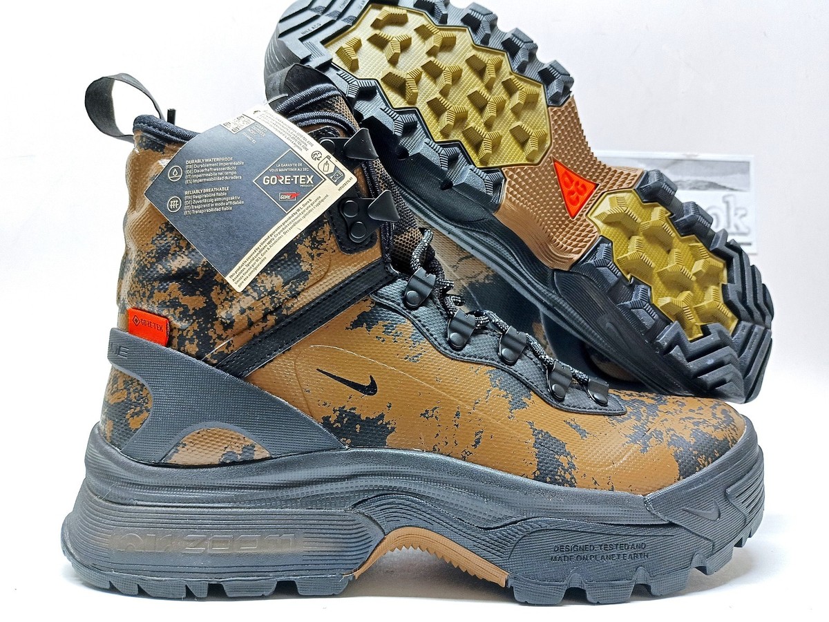 NIKE ACG ZOOM GAIADOME GTX SE BOOTS MOSSWOOD BROWN MEN display picture 3