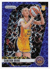 2024 Panini Prizm Cameron BRINK RC #127 blue volcitey Sparks Basketball