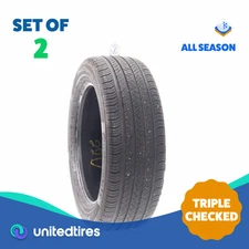 Set of (2) Used 225/55R18 Continental ProContact TX 98H - 7.5/32