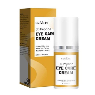5D Peptide Anti-Aging Eye Repair Cream 15ml - Moisturizing Tightening, Ant DE
