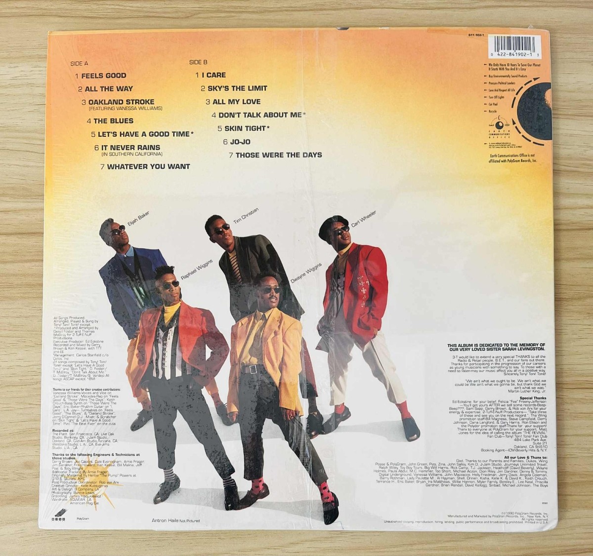 Tony! Toni! Tone! / The Revival 1990 US Original LP Vinyl Wing