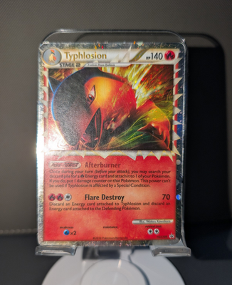 Typhlosion Prime HGSS09 HGSS Promo Holo 140 HP Flare Destroy