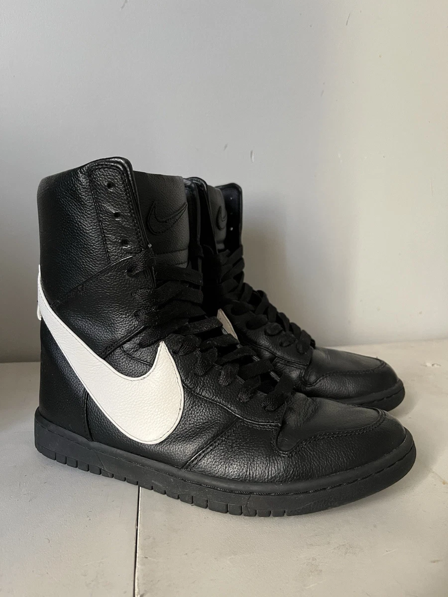 Nike Dunk Lux x Riccardo Tisci High Black White for Sale