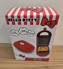 Prensa Sandwichera Eléctrica Hello Kitty Roja ¡Nueva!