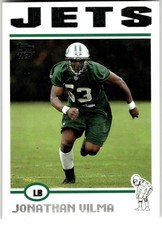 2004 Topps #331 Jonathan Vilma Rookie Card. rookie card picture