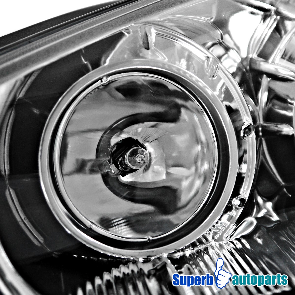 Fits 2010-2012 Hyundai Genesis Coupe 2 Dr Projector Headlights 10-12 Head Lamps