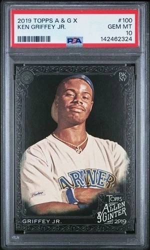 KEN GRIFFEY JR. 2019 Topps A & G X #100 PSA 10 GEM MT POP 5