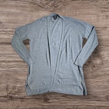 Worthington Heather Gray Knit Cardigan