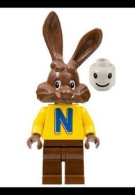 LEGO  Studio 4051 Nesquik 2001 Bunny  Rabbit toy blocks