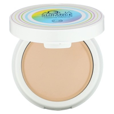 J.CAT BEAUTY Aquasurance Compact Foundation - Buff, 0.31 Ounce