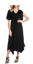 NWT Karen Kane Twist Front Jersey Midi Dress 1X $119!