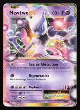 MEWTWO EX 52/108 Pokemon EVOLUTIONS Holo