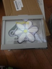 HEYDAY EARBUD CASE COVER FITS APPLE AIRPODS GENERATION 1  2 FLOWER DESIGN