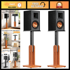 Pair of Solid Wood Speaker Stands for Studio ...
