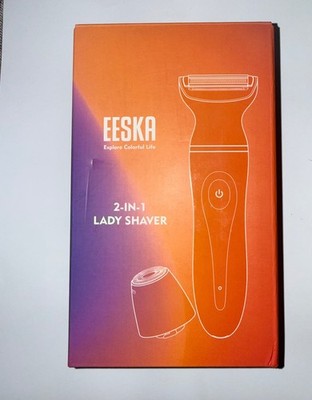 EESKA 2-in-1 Electric Shaver Waterproof Trimmer Razor - New, Never Used
