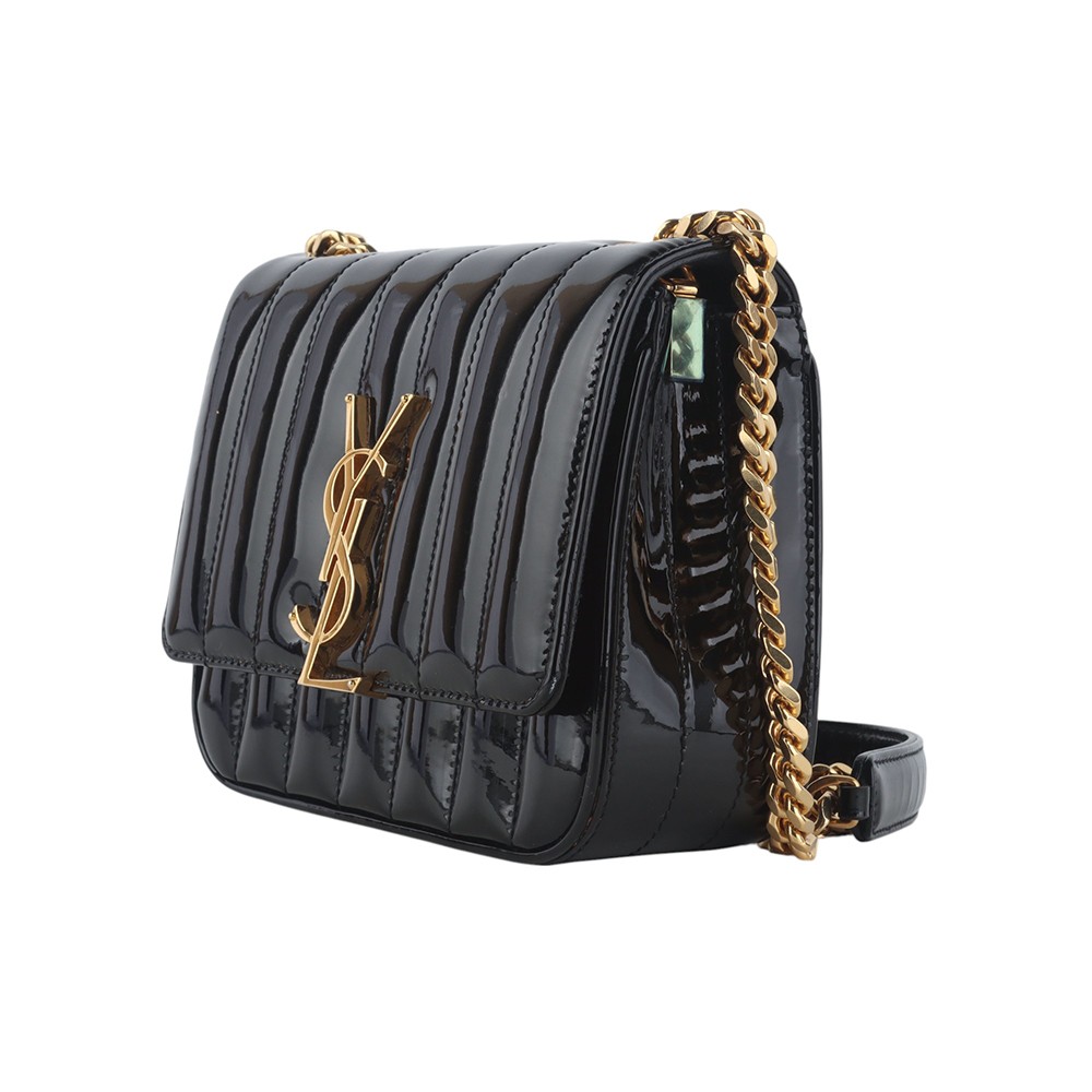 Borsa Saint Laurent Matelassé Patent Vicky piccola 538439 7 138921734