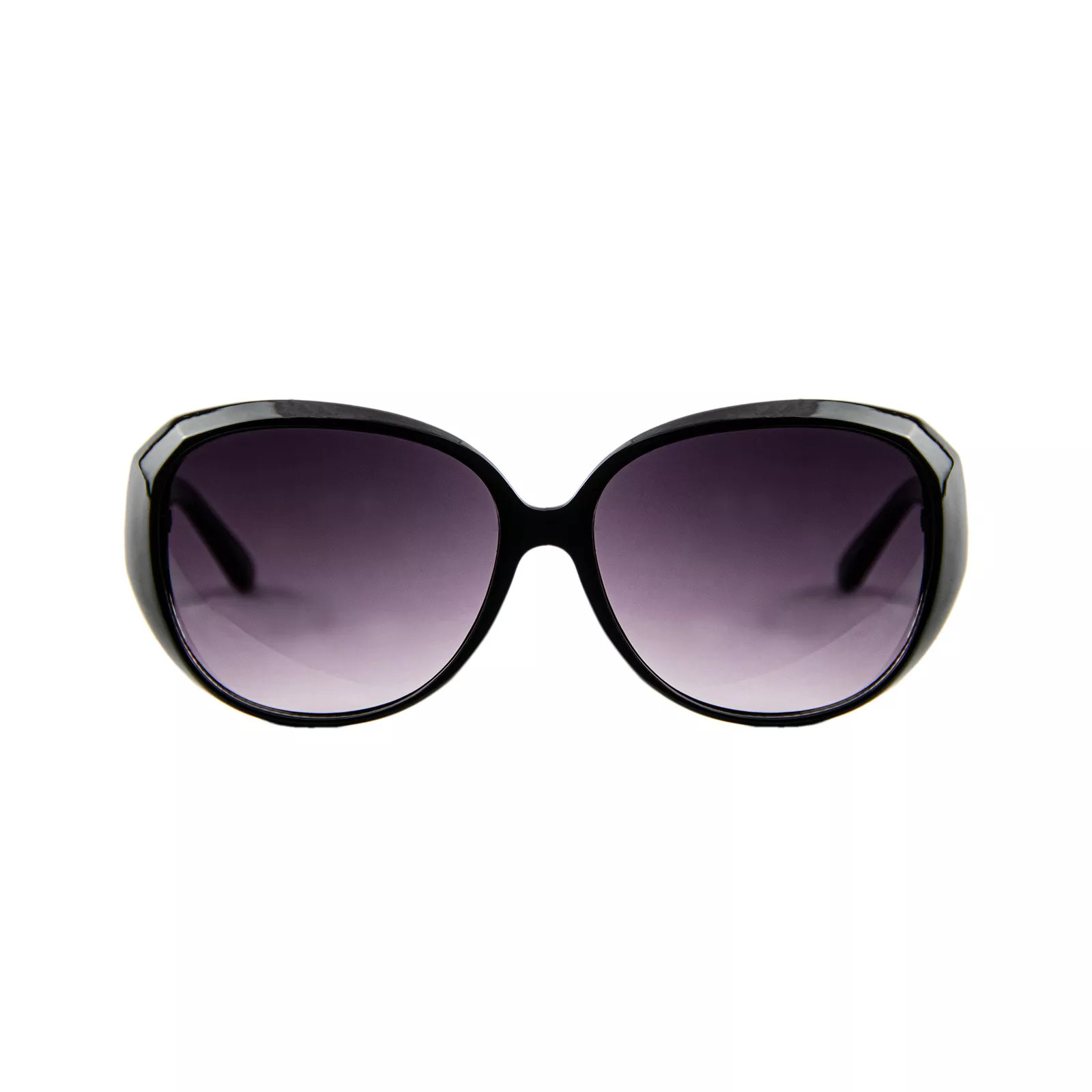 Женские модные солнцезащитные очки с черными и золотыми вставками 2090₽