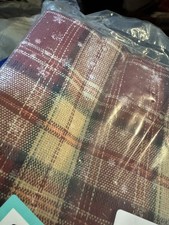 Christmas Table Runner, 72'' Seasonal Red Plaid New in Package