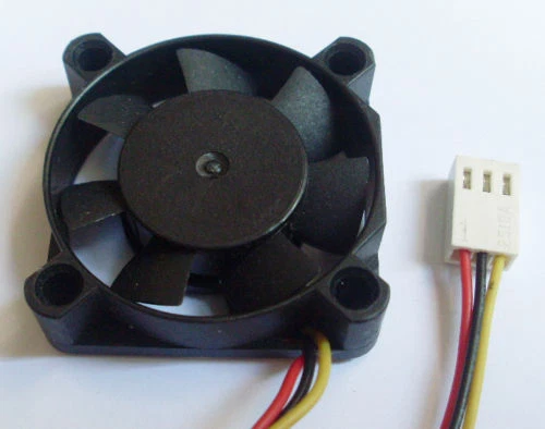 1pc AVC F4010B12H 12V 0.10A DC Cooling Fan 40x 40mm x10mm Ball Bearing 3Pin/Wire - Image 2 of 2
