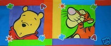 Disney WINNIE the POOH TIGGER 2 Pillow Panels 100 Cotton Fabric