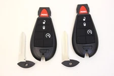 2Pcs For 2009 2010 2011 2012 Dodge Ram 1500 2500 3500 Remote Car Key Fob Keyfob