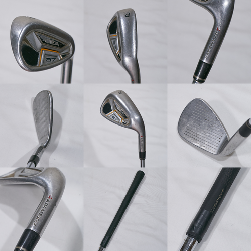 Adams Idea a7 1/2 Iron Set 5-PW True Temper Players Lite Stiff Steel Shaft RH - Picture 7 of 7