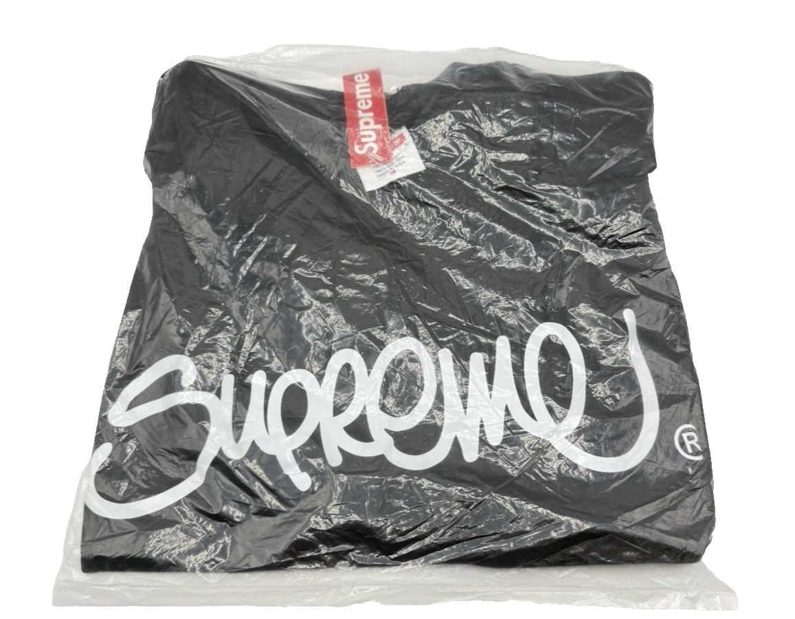 Tee shirt Supreme Handstyle noir moyen SS22 Deadstock homme NOS