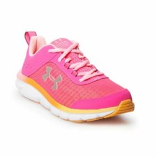 NEW Under Armour GS Assert 8 Girl's Size 6Y Shoes Sneakers 3022100-600 Pink