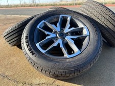 Set of 5x 17" Jeep Wrangler 4xE OEM Wheels TIRES Gladiator JL JK JT 2023 2024