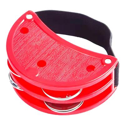 Doppelreihiges Hand Tambourin Gitarre Trommel Zubehör Instrument für Kirche KTV