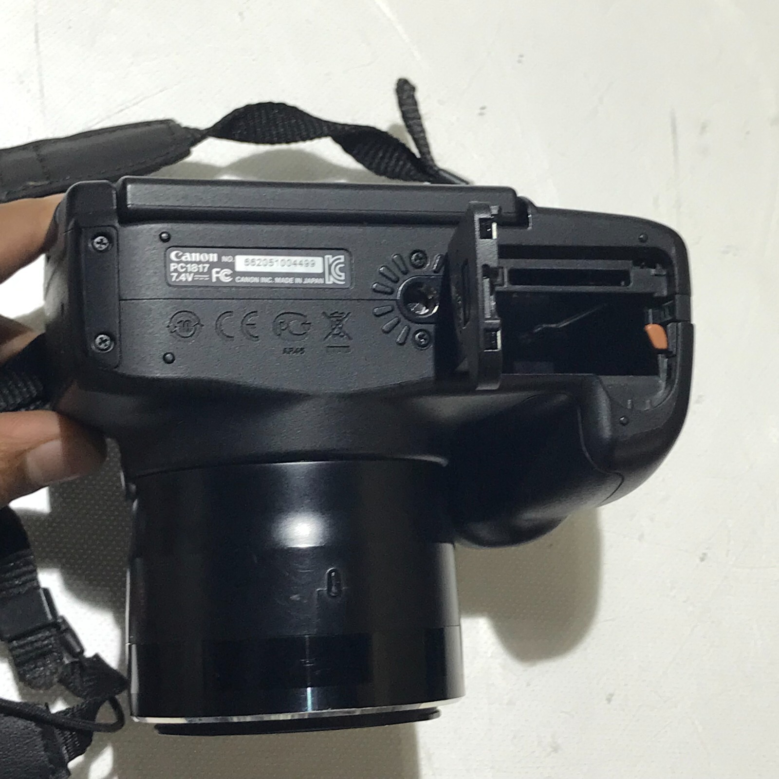 Canon PowerShot SX50HS 12.1MP Digital Camera Black PC1817 *FOR PARTS