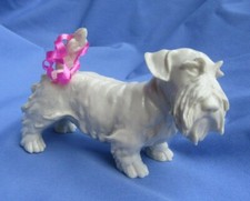 SEALYHAM CESKY CACCIAPUOTI ITALY HAND SCULPTED TERRIER DOG 6" figurine SALE