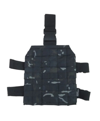Molle Drop Leg Platform BTP Black Carry Ammo Utility Pouch Pistolenhalter Airsoft