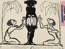 Competition with twist (I of IV) | Pen and pen drawing by Eugen Feiks, Meggen...