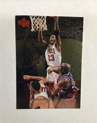 MICHAEL JORDAN 1998 Upper Deck MJx FOIL CARD #123 HOF Chicago