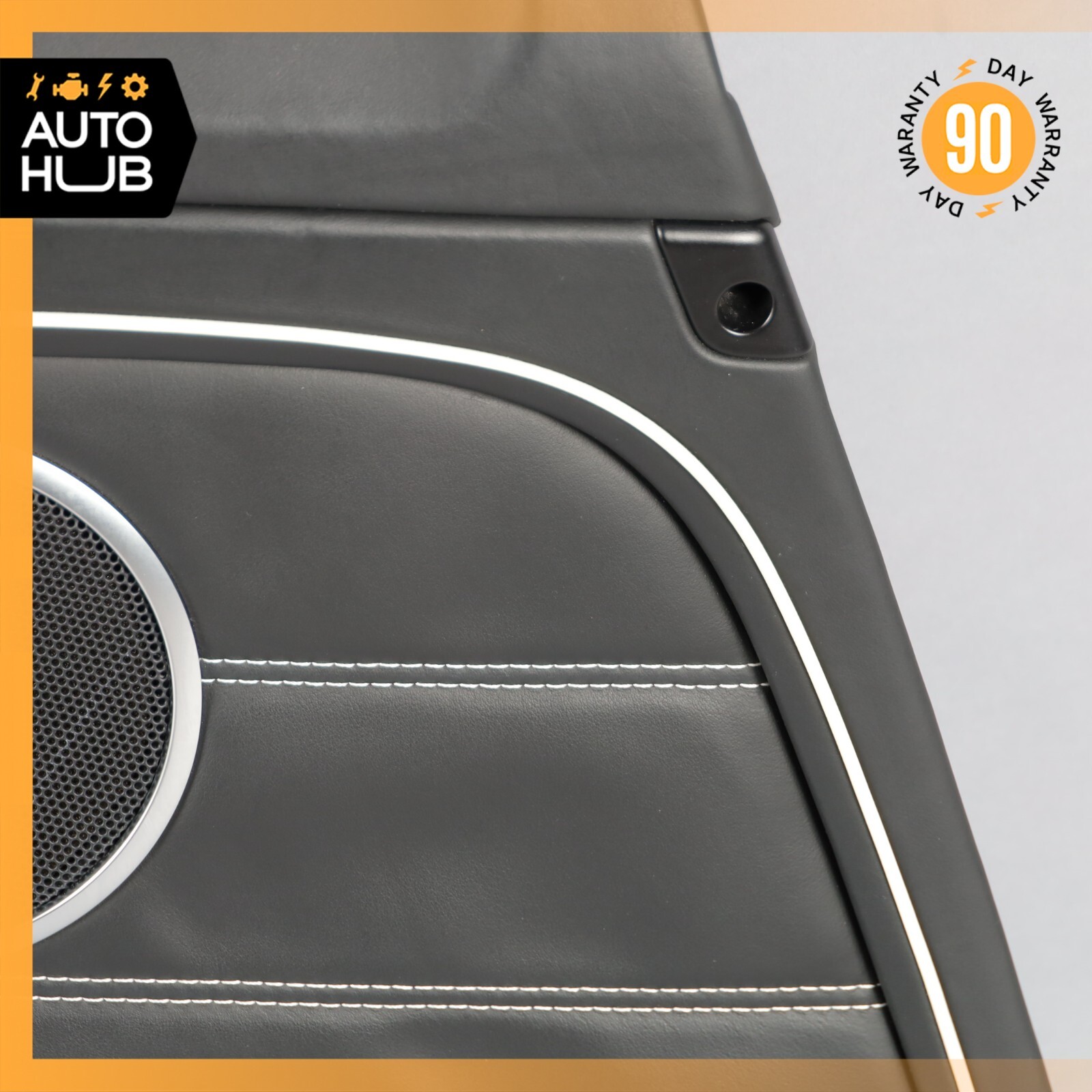 2011 Bentley Continental GTC Rear Right Side Interior Door Panel Black OEM 59k