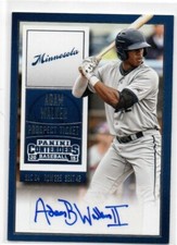 2015 Panini Contenders Prospect Ticket #2 Adam Walker MINNESOTA TWINS AUTO RC 44