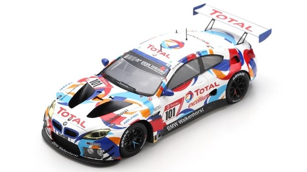 BMW M6 Gt3 #101 24 H Nurburgring 2021 Krognes/ Pittard/ Tuck 1:43 Modell-image