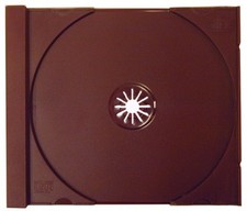  10 CDIR80SBU Solid Burgundy Standard CD Trays Replacement Inserts Colored NEW