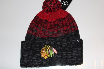 Chicago Blackhawks Beanie NHL 47 Brand Wintermütze #