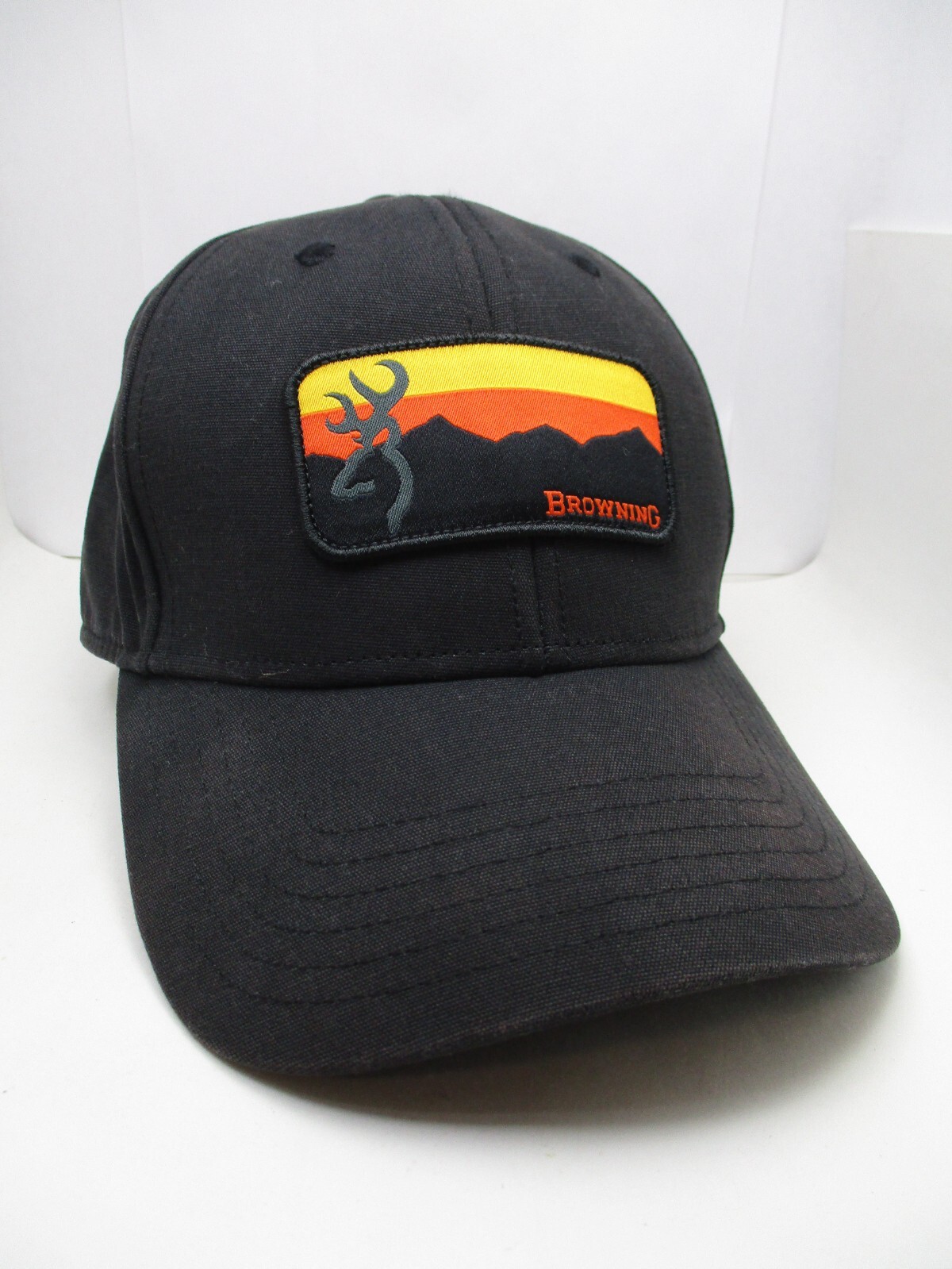 BROWNING Firearms Patch Cap / Hat LOGO Sunset Mou… - image 2