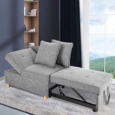Folding Ottoman Sofa Bed Convertible Chair, 4-in-1 Multi Folding Ottoman Sofa Bed Convertible Chair, 4-in-1 Multi
