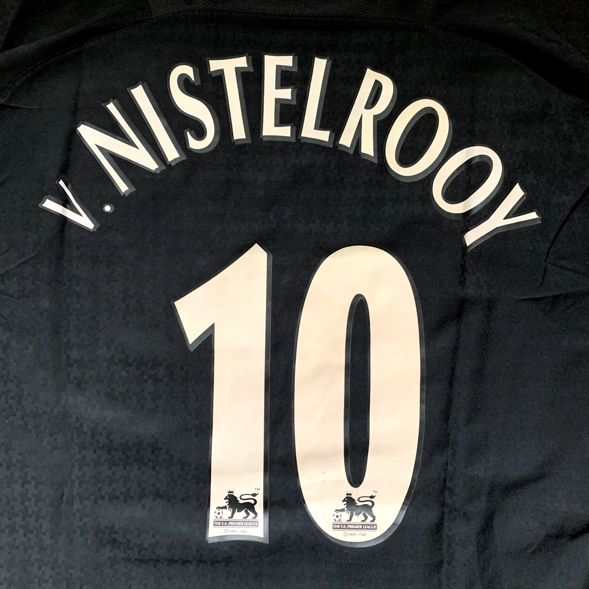Manchester United van Nistelrooy 10 EPL Away Shirt Nike Long