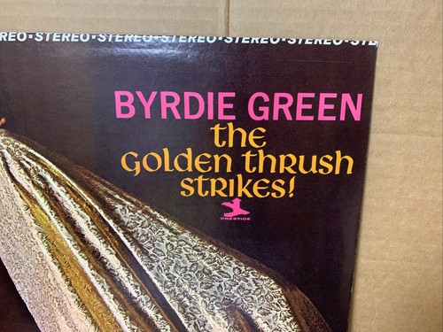 1966 BYRDIE GREEN The Golden Thrush Strikes! PRESTIGE PRST 7503 STEREO vinyl LP - Imagen 3 de 13