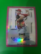 Peyton Smith 2020 Leaf Perfect Game AA Metal Pink Proof Auto 1/1