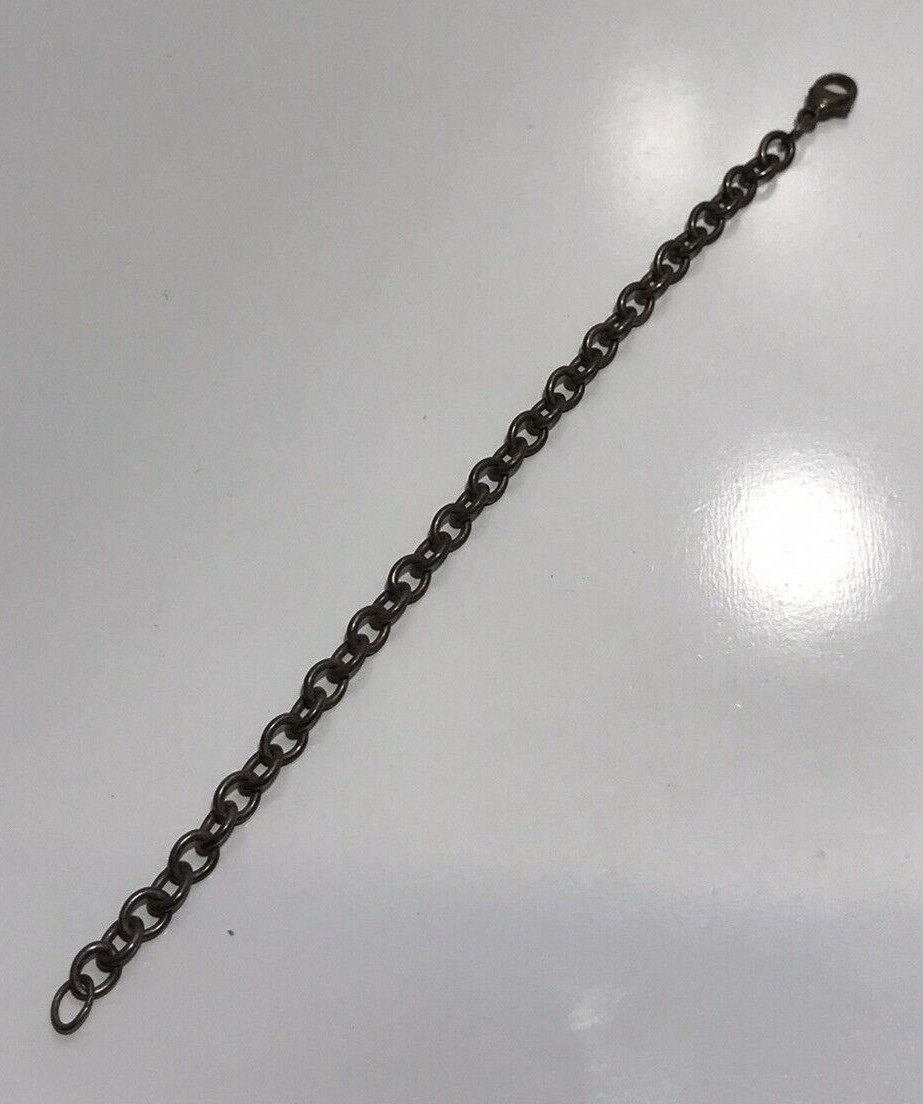 Vintage 925 Solid Sterling Silver ROLO CABLE LINK… - image 9