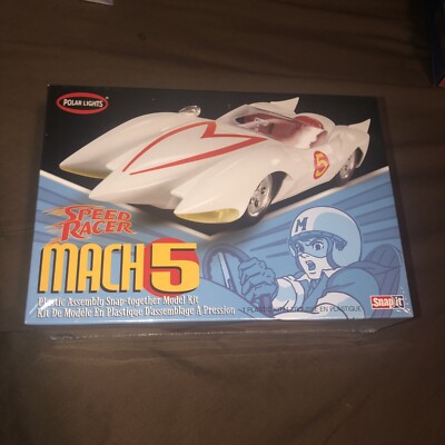 POLAR LIGHTS SKILL 2 SNAP MODEL KIT SPEED RACER MACH 5 1/25 SCALE MODEL POL981M